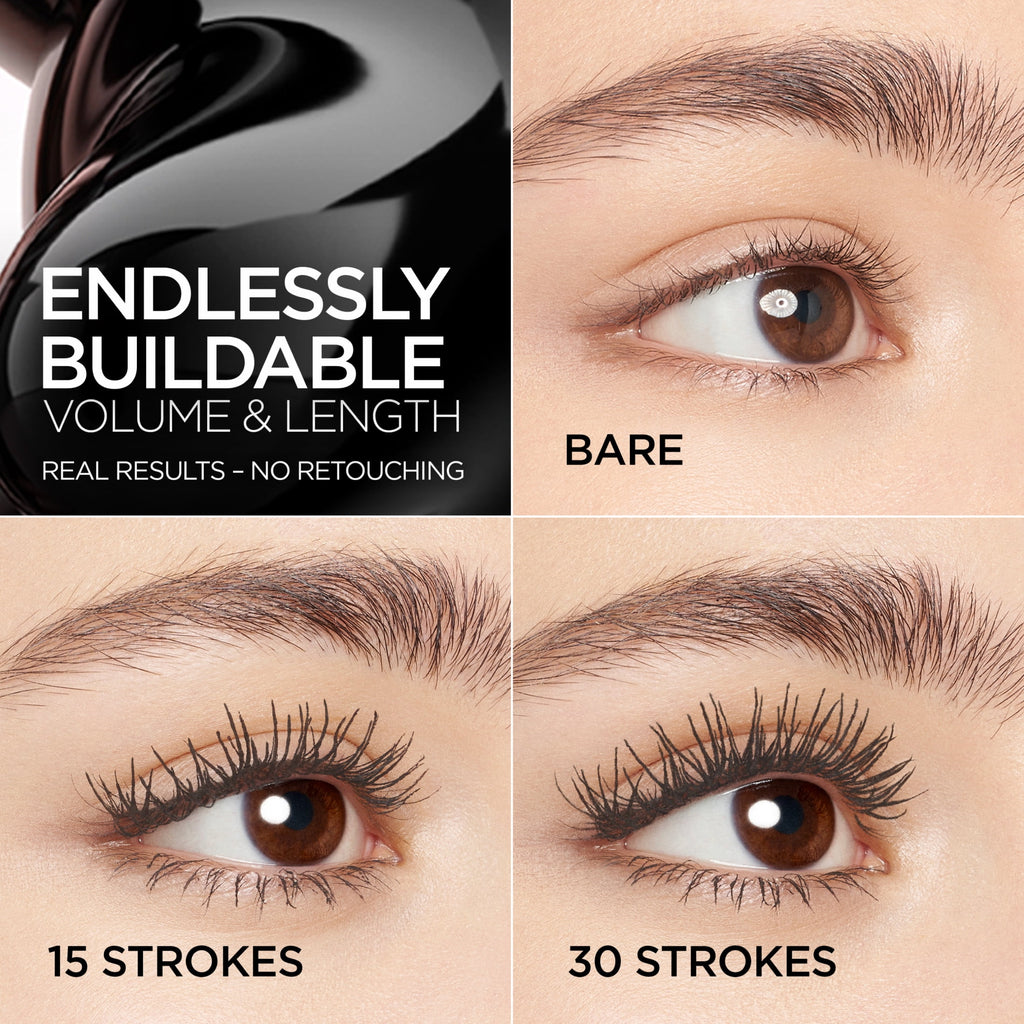 L'Oreal Paris Paradise Big Deal Mascara Washable, Buildable, Black, 0.33 fl oz
