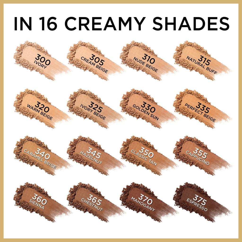 L'Oreal Paris Age Perfect Creamy Powder Foundation with Minerals, Ivory Beige, 0.31 oz.
