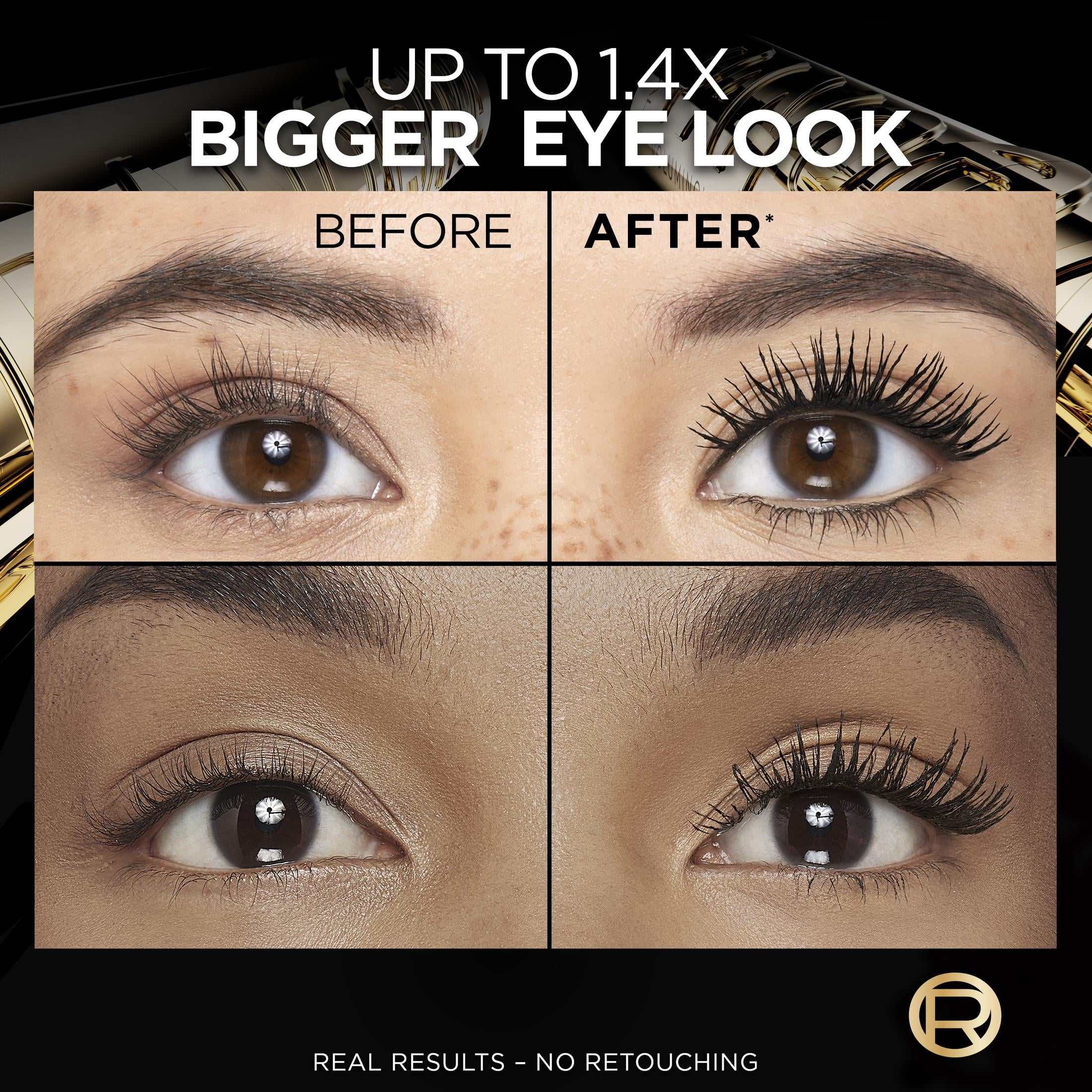 L'Oreal Paris Voluminous Panorama Smudge Resistant Mascara, Black Waterproof