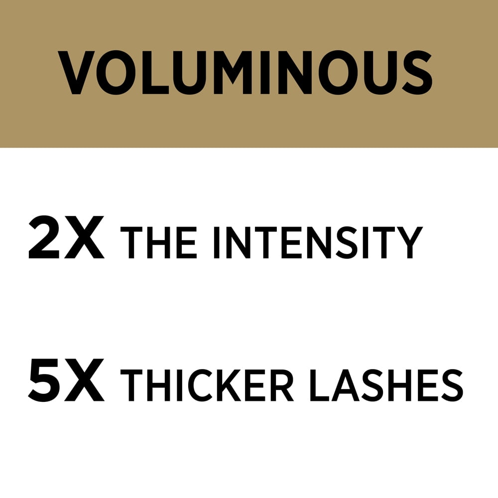 L'Oreal Paris Voluminous Original Waterproof Mascara, Carbon Black, 0.26 fl. oz.