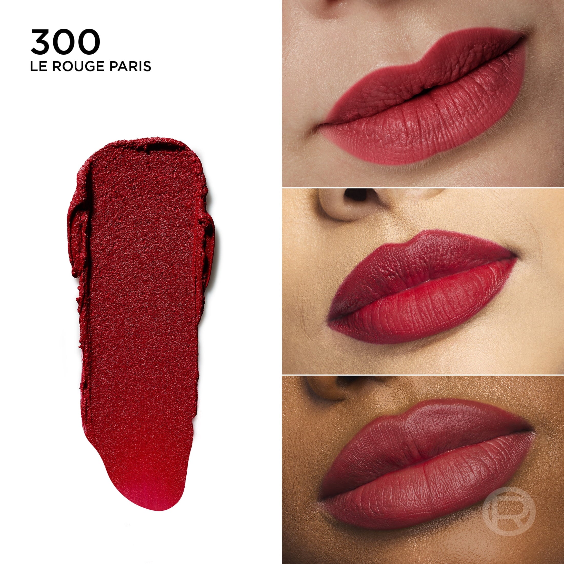 L'Oreal Paris Colour Riche Blurred Matte Lipstick , Le Rouge Paris 300, 0.13 oz