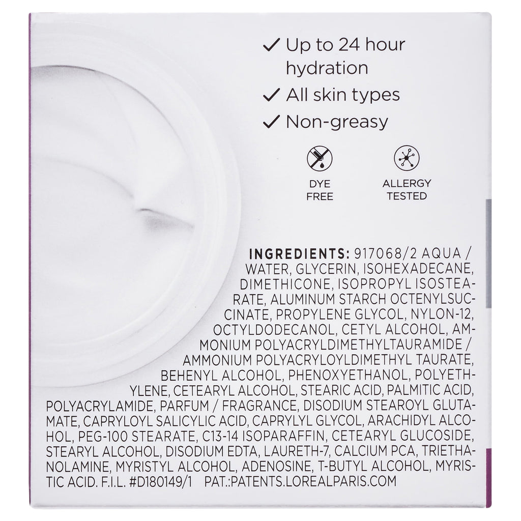 L'Oreal Paris Wrinkle Expert 55+ Anti-Aging Face Moisturizer with Calcium, Non-Greasy, Suitable for Sensitive Skin 1.7oz