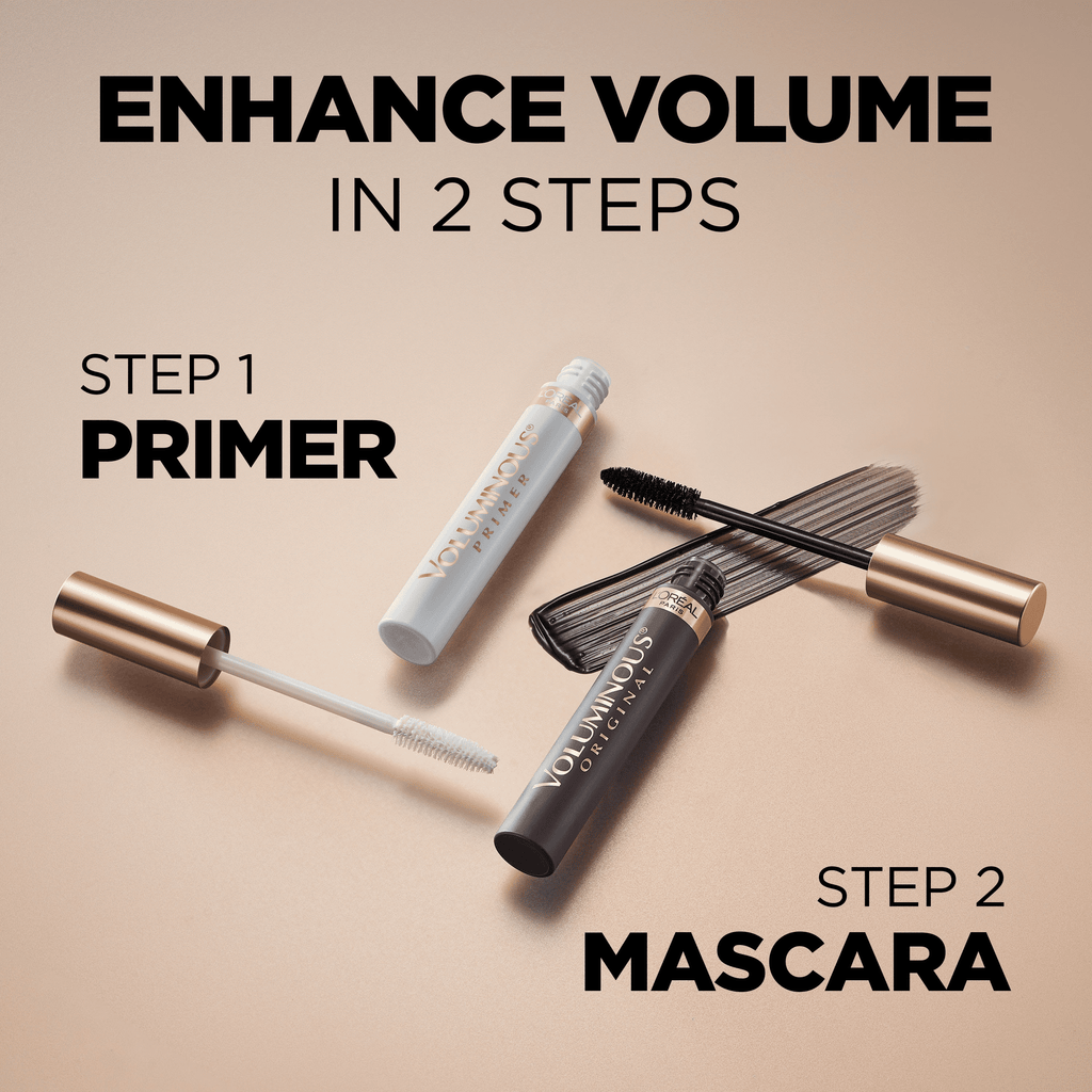 L'Oreal Paris Voluminous Original Washable Bold Eye Mascara, Carbon Black
