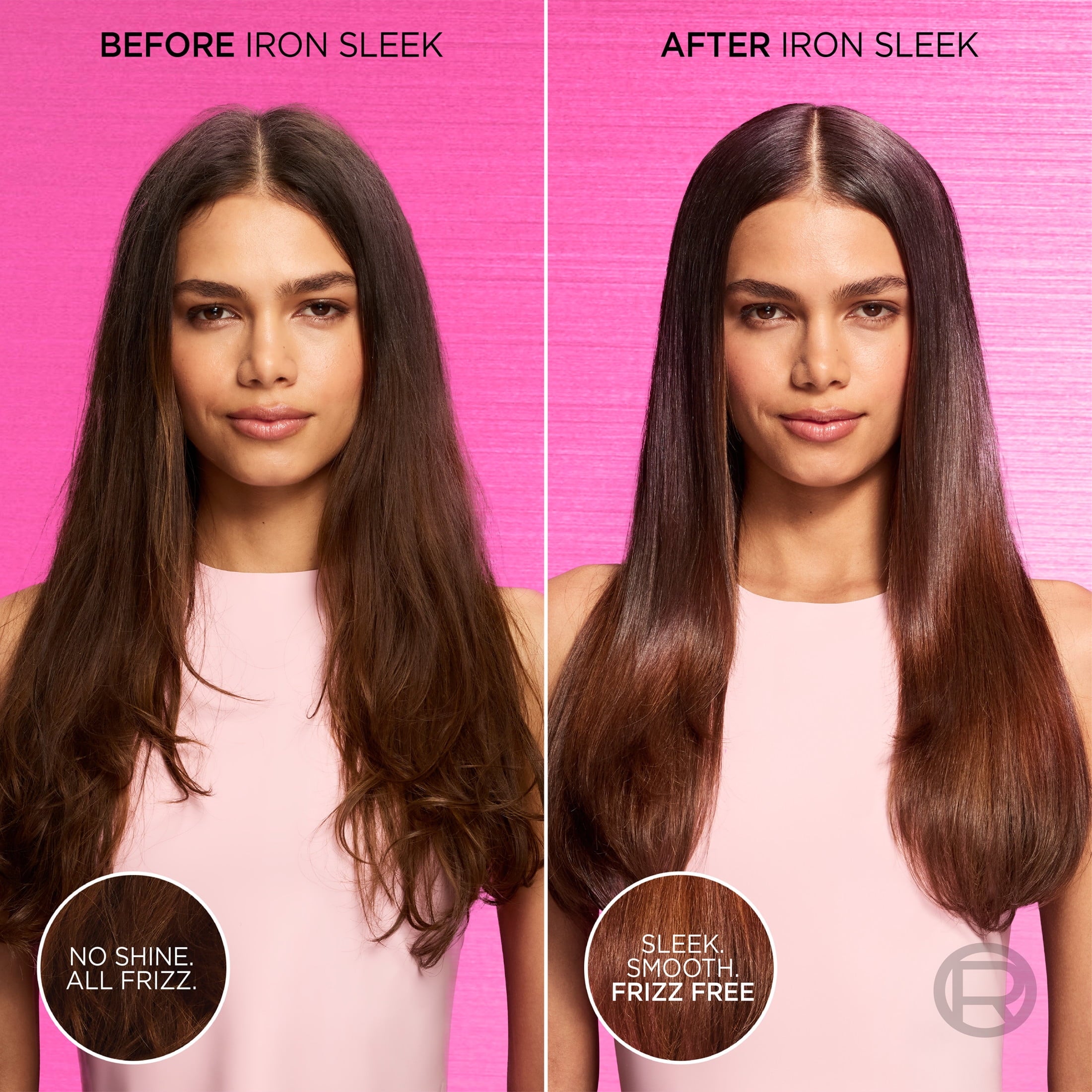 L'Oreal Paris EverPure Sulfate Free Iron Sleek Smoothing Hair Conditioner, 6.8 fl oz