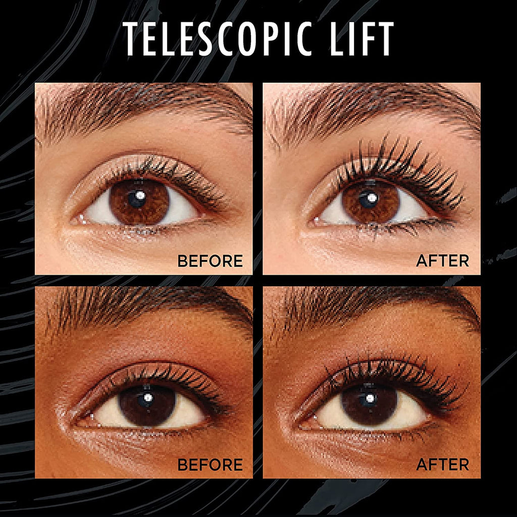 L'Oréal Paris Telescopic Lift Waterproof Mascara, Black, 0.33 fl oz