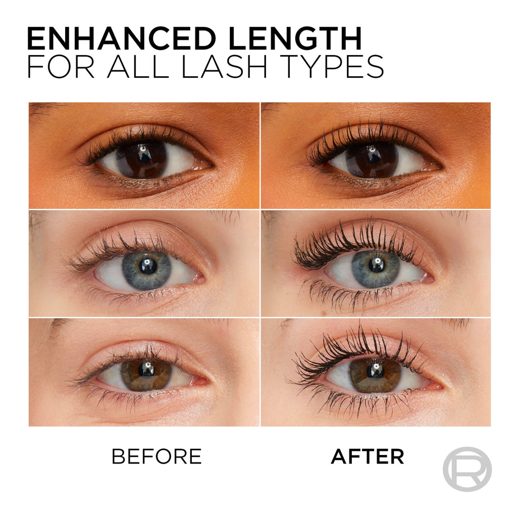 (2 pack) L'Oreal Paris Telescopic Washable Mascara, Carbon Black, 0.27 fl oz