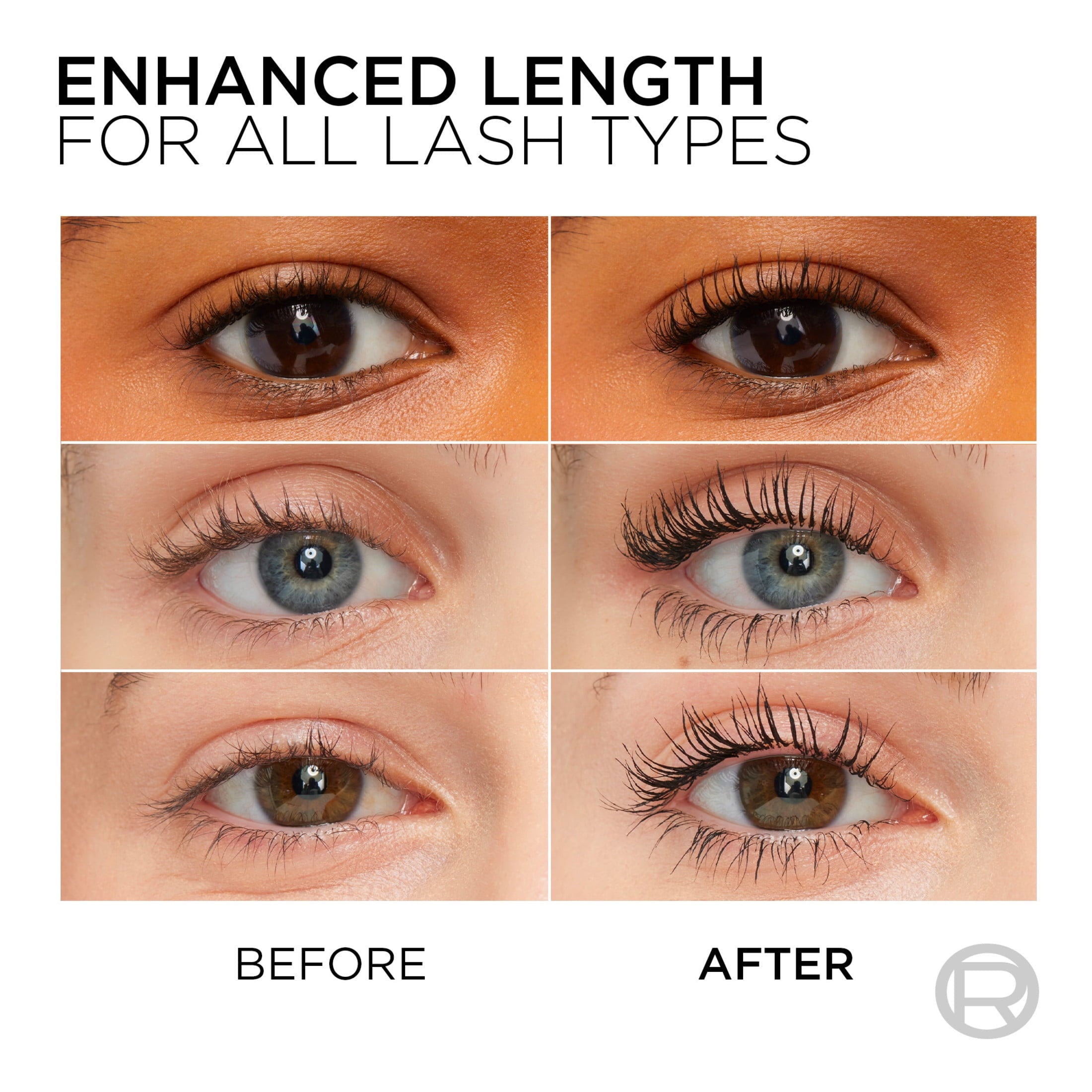 (2 pack) L'Oreal Paris Telescopic Washable Mascara, Carbon Black, 0.27 fl oz