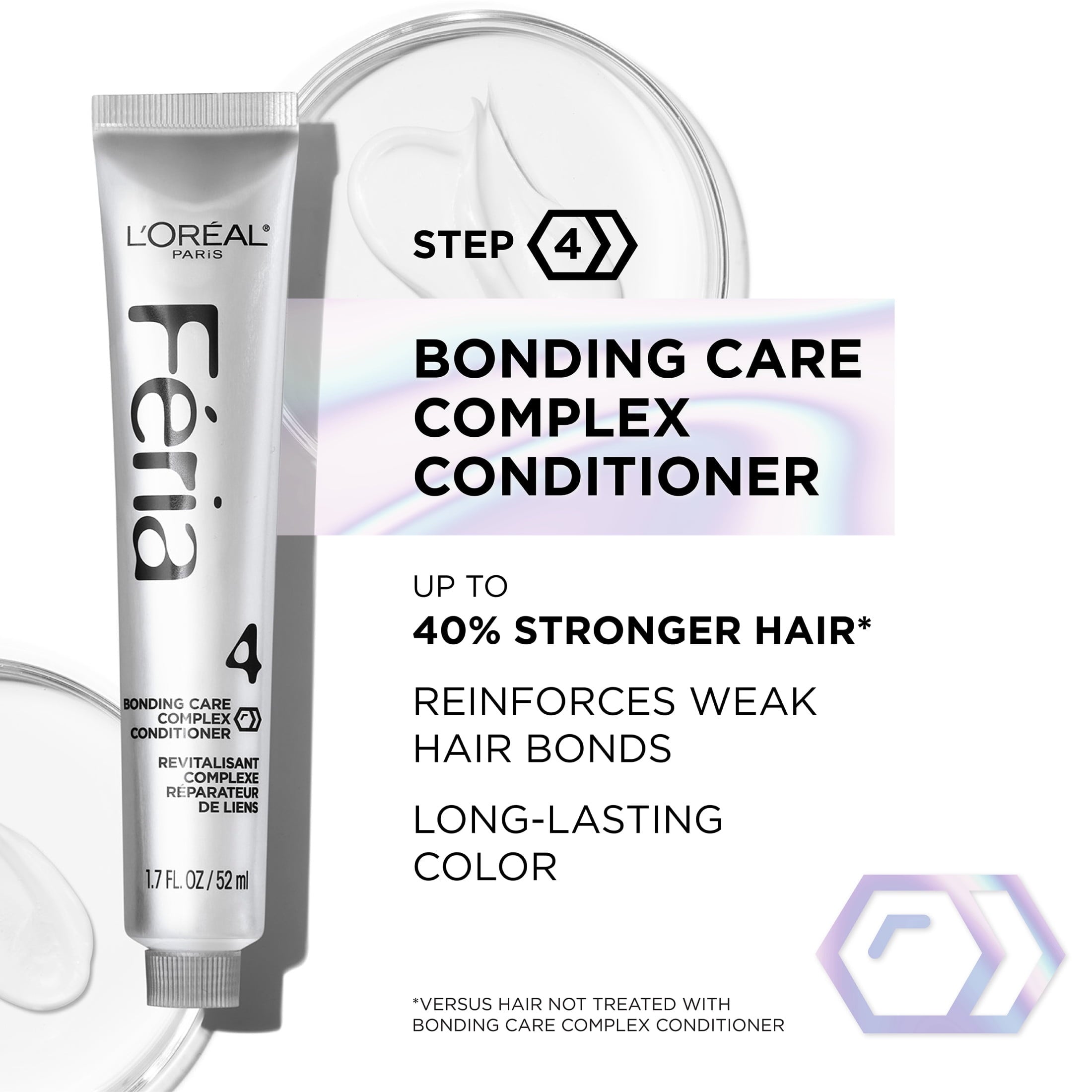 L'Oreal Paris Feria Permanent Hair Color, M20 Orchid Glow, 40 Percent Strong Hair, 1 kit