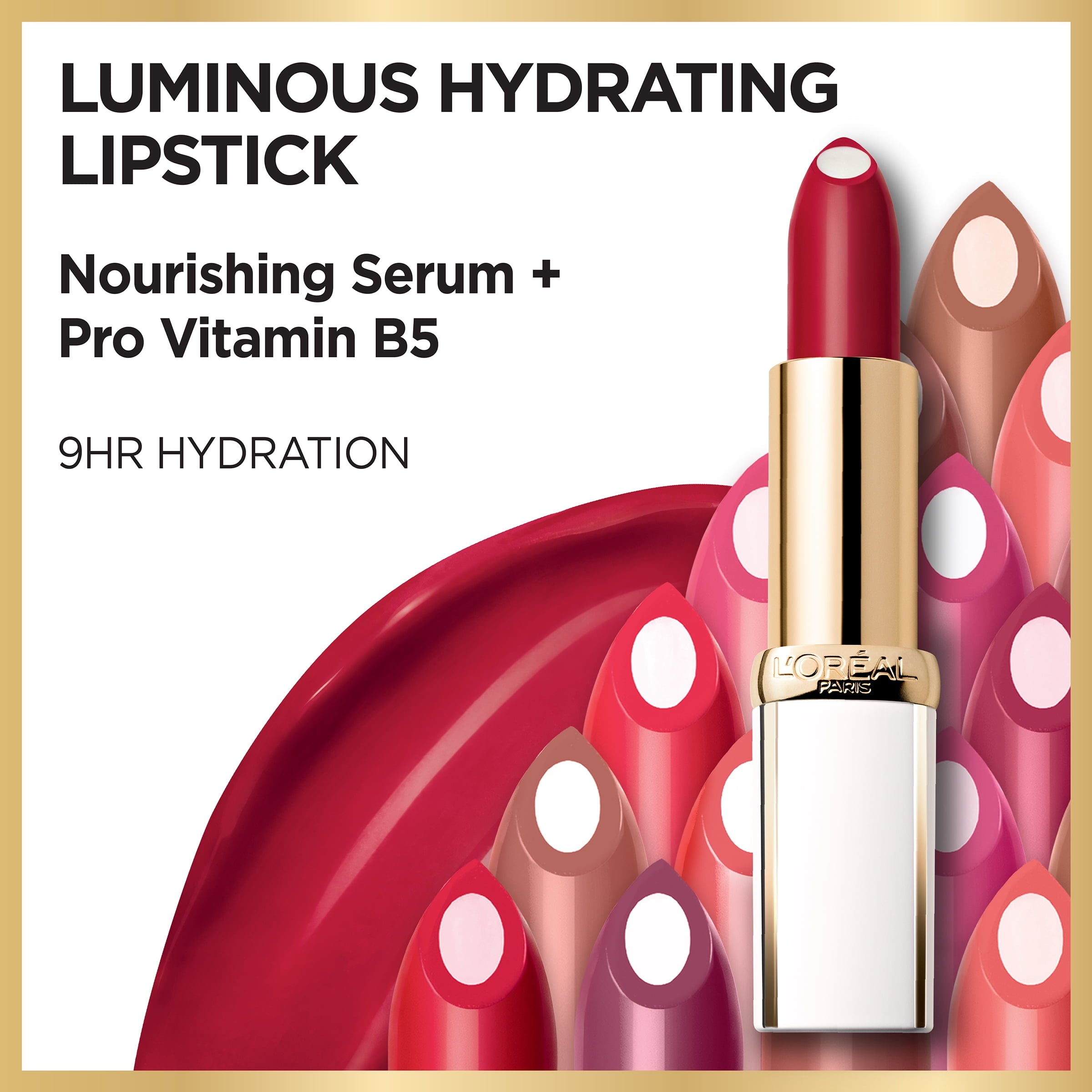 L'Oreal Paris Age Perfect Luminous Hydrating Lipstick and Nourishing Serum, Bright Mocha