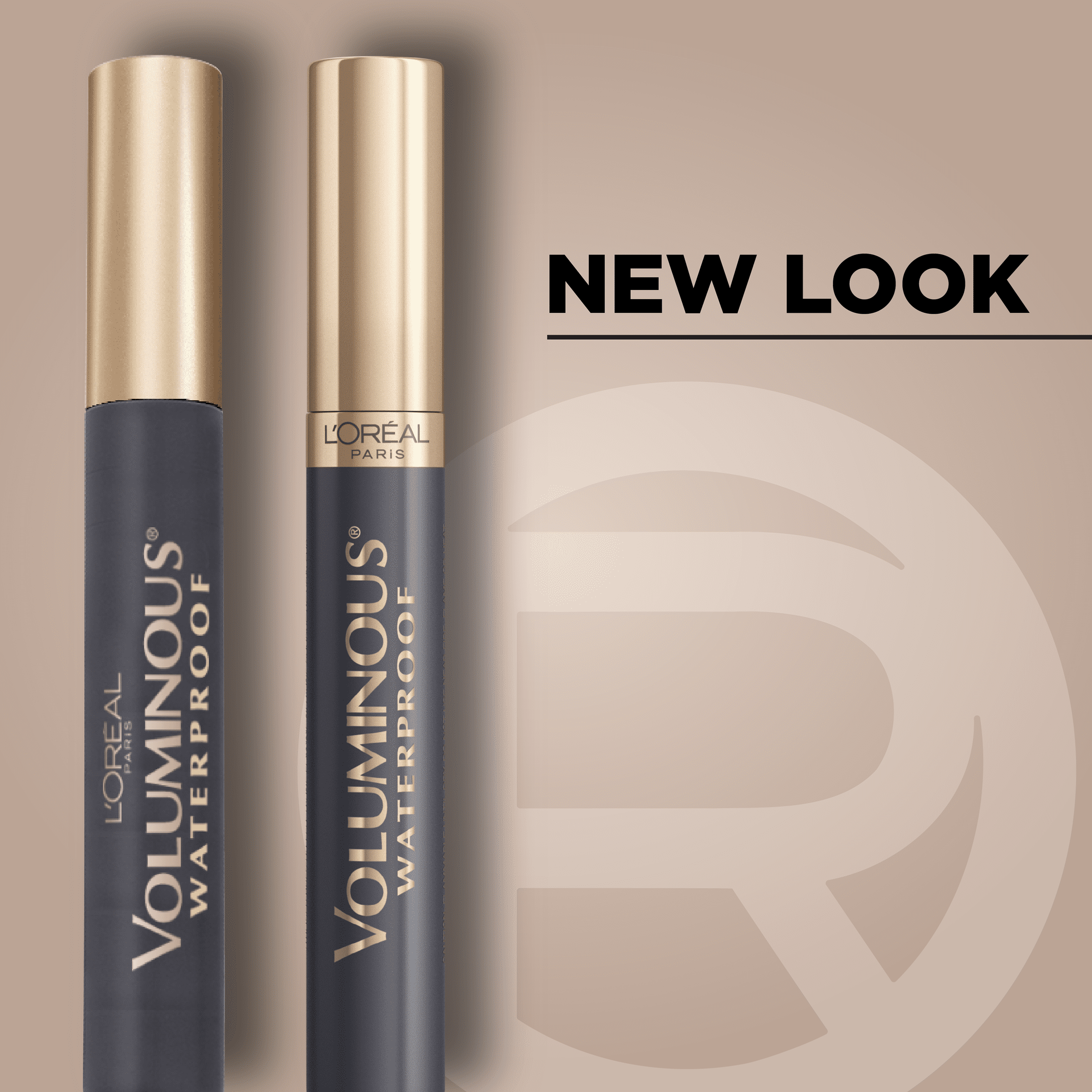 L'Oreal Paris Voluminous Original Waterproof Volume Building Mascara, Black, 0.28 fl. oz.