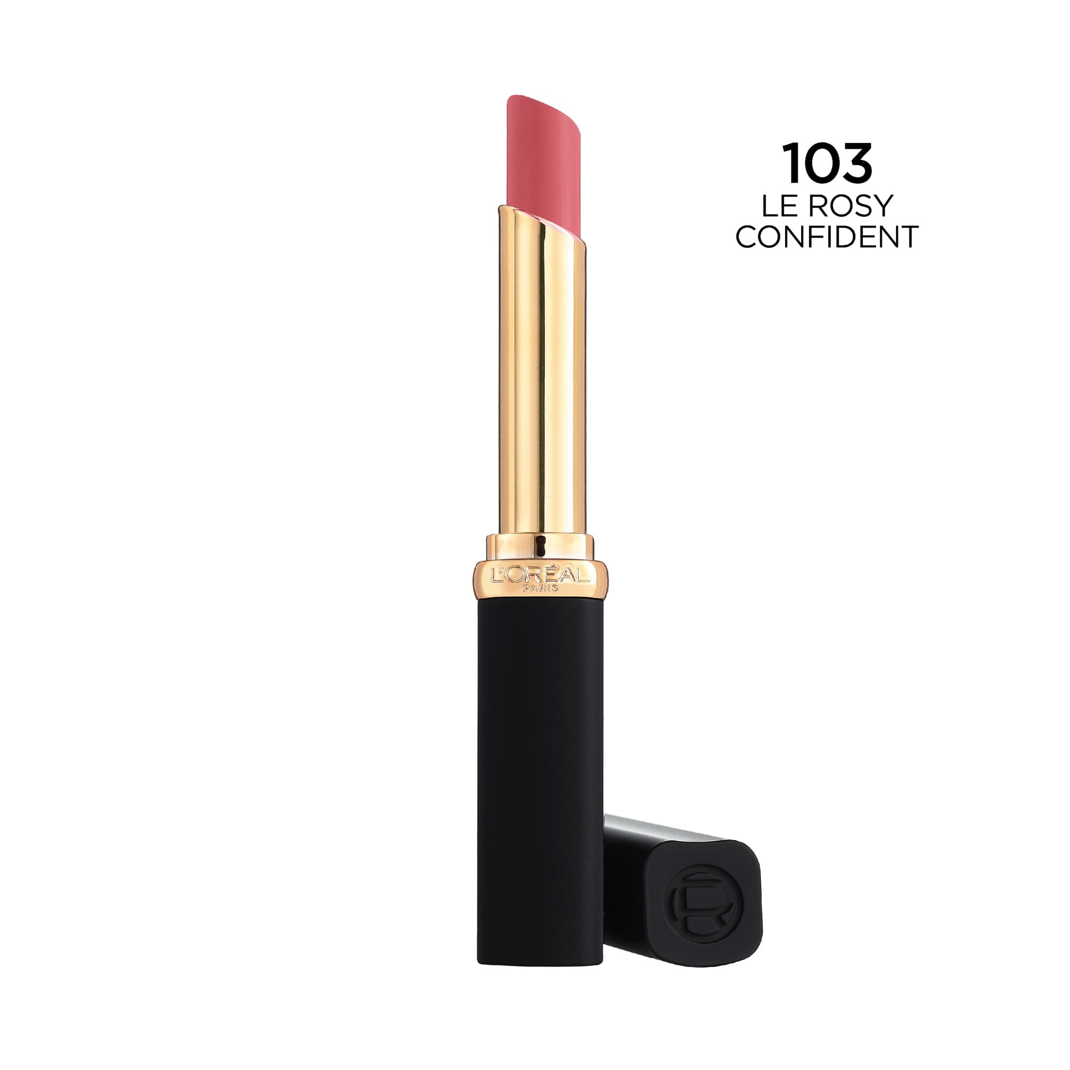 L'Oreal Paris Colour Riche Intense Volume Matte Lipstick, Le Rosy Confident, 0.06 oz, Stick