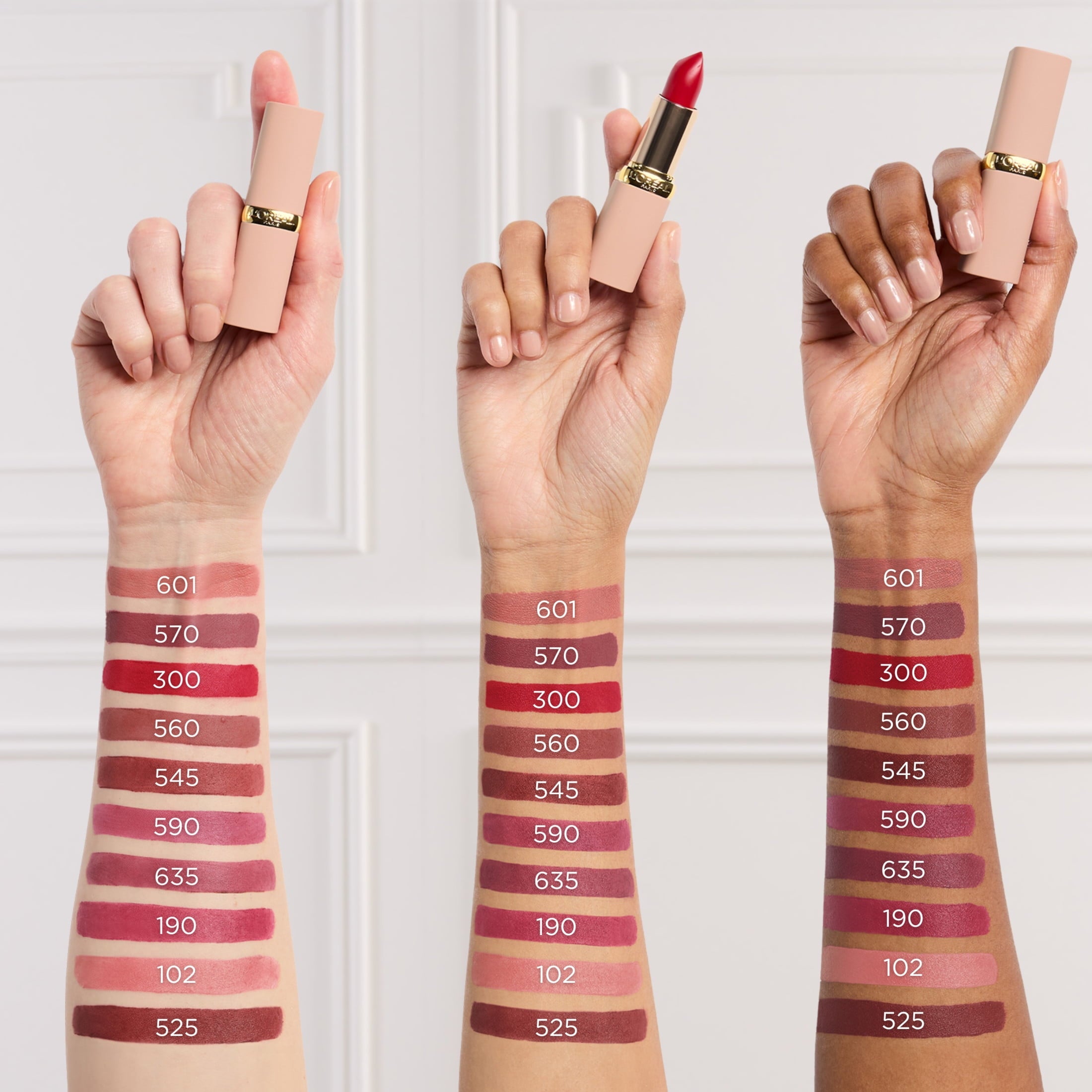 L'Oreal Paris Colour Riche Blurred Matte Lipstick , Le Rouge Paris 300, 0.13 oz