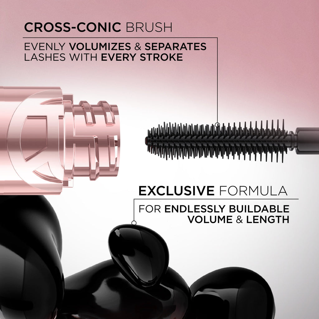 L'Oreal Paris Paradise Big Deal Mascara Washable, Buildable, Black Brown, 0.33 fl oz